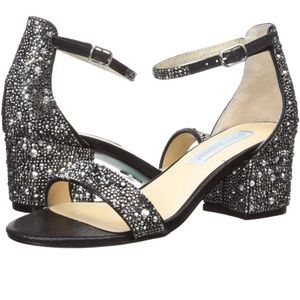 Betsey Johnson rhinestone sandals